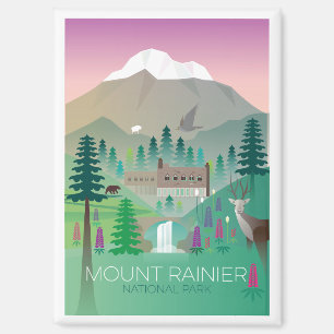 Aimant frigorifique du parc national du Mont-Raini