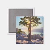 Aimant frigorifique Emerald Rock (Recto/Verso)