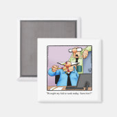 Aimant frigorifique pour bureau de travail (Recto/Verso)