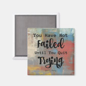 Aimant frigorifique pour devis d'encouragement pos (Recto/Verso)