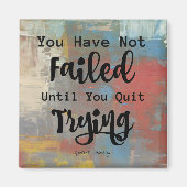 Aimant frigorifique pour devis d'encouragement pos (Devant)