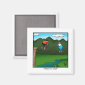 Aimant frigorifique pour Humour à vélo (Recto/Verso)