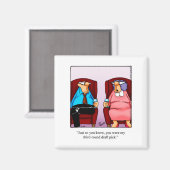 Aimant frigorifique pour Humour de football (Recto/Verso)