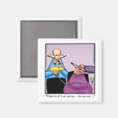 Aimant frigorifique pour Humour de mariage (Recto/Verso)