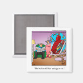 Aimant frigorifique pour Humour de mariage (Recto/Verso)