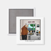 Aimant frigorifique pour Humour Smart Car (Recto/Verso)