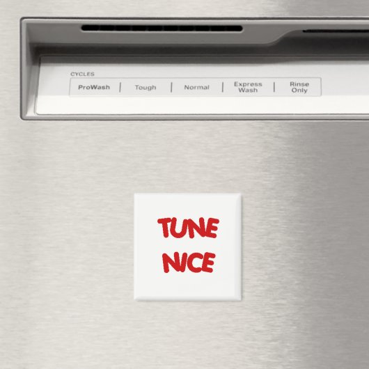 Aimant frigorifique TUNE NICE (In Situ (Lave-vaisselle))
