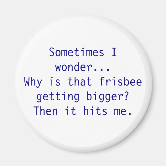 Aimant Frisbee (Devant)