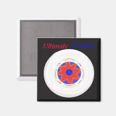Aimant Frisbee ultime (Recto/Verso)