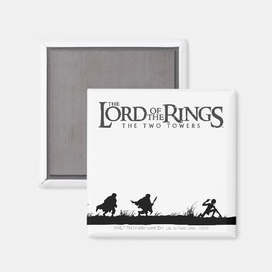 Aimant FRODO™, Sam et GOLLUM™ (Recto/Verso)