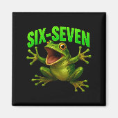 Aimant Frog 67 Meme Six Seven Funny Gen Alpha  (Devant)