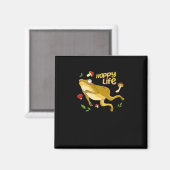 Aimant Frog Happy Essential Minimal Design (Recto/Verso)