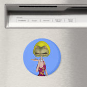 Aimant frogface blonde fille (In Situ (Lave-vaisselle))