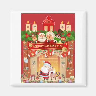Aimant Frohe Weihnachten