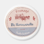 Aimant Fromage de normandie (Devant)