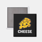 Aimant Fromage Mac Macaroni Kawaii Costume d'Halloween (Recto/Verso)