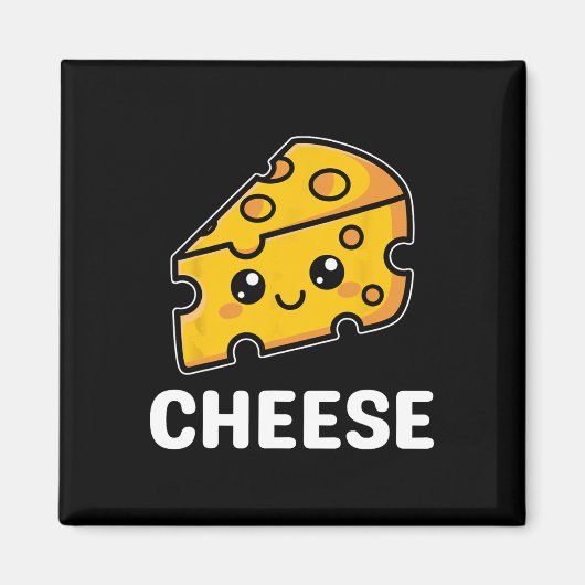 Aimant Fromage Mac Macaroni Kawaii Costume d'Halloween (Devant)