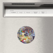 Aimant Fromage, olives et noix (In Situ (Lave-vaisselle))