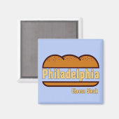 Aimant Fromage Philly Steak (Recto/Verso)