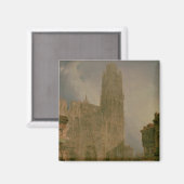 Aimant Front ouest de Notre-Dame, Rouen (Recto/Verso)