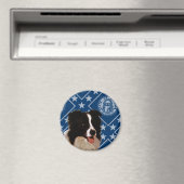 Aimant Frontière de Géorgie Collie (In Situ (Lave-vaisselle))