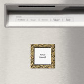 Aimant Frontière photo de l'Empreinte de léopard artistiq (In Situ (Lave-vaisselle))