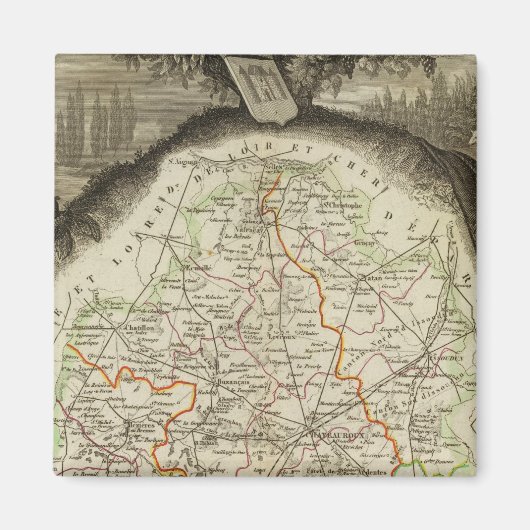 Aimant Frontières forestières (Devant)