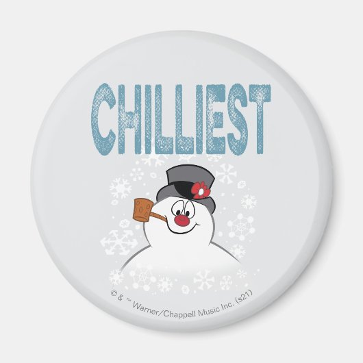 Aimant Frosty the Snowman™ | Chilliest (Devant)