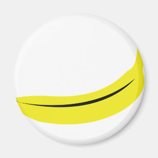 Aimant fruit de banane jaune