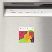 Aimant Fruit de la restauration rapide saine (In Situ (Lave-vaisselle))