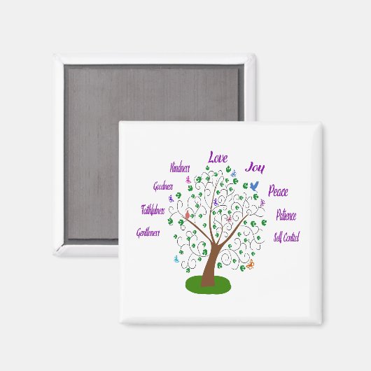 Aimant Fruit De L'Arbre-Esprit (Recto/Verso)