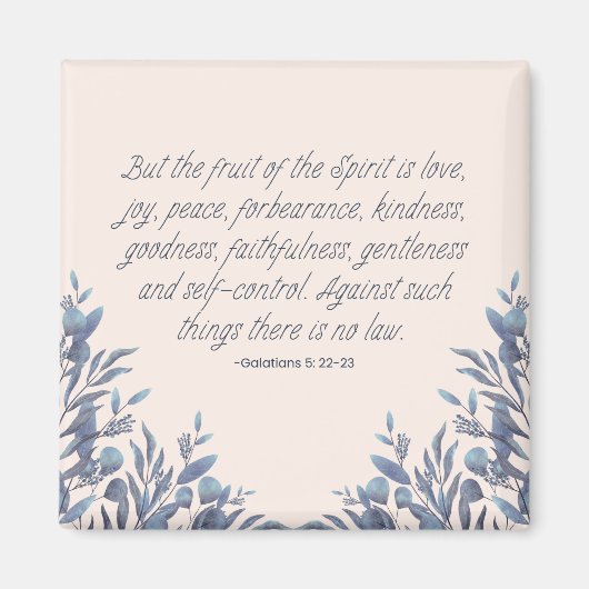 Aimant Fruit de l'Esprit (Devant)