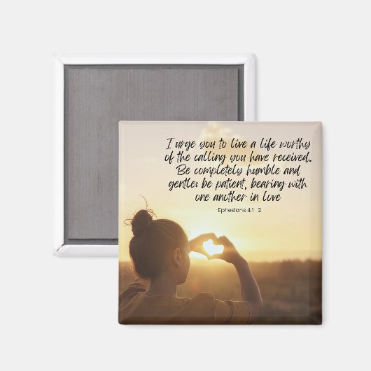 Aimant Fruit de l'Esprit - Abstention (Recto/Verso)