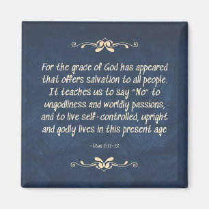 Aimant Fruit de l'Esprit - Contrôle de soi