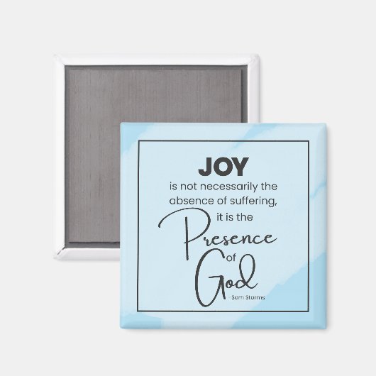 Aimant Fruit de l'Esprit - Joie (Recto/Verso)