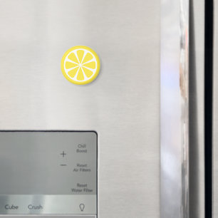 Aimant Fruit d'été jaune pâté au citron