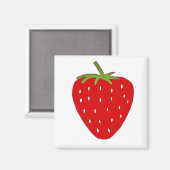 Aimant Fruit fraise (Recto/Verso)