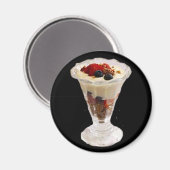 Aimant Fruit italien Sundae (Recto/Verso)