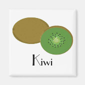 Aimant Fruit Kiwi tout simplement (Devant)