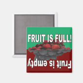 Aimant Fruit plein et Fruit vide (Recto/Verso)