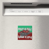 Aimant Fruit plein et Fruit vide (In Situ (Lave-vaisselle))
