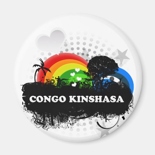 Aimant Fruité mignonne Congo Kinshasa (Devant)