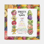 Aimant Fruits de l'Esprit (Devant)