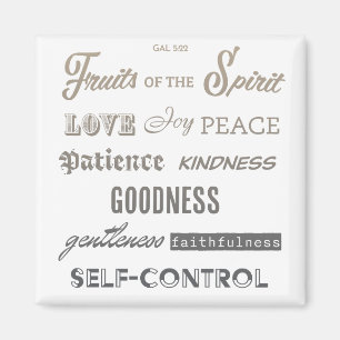 Aimant Fruits de l'Esprit