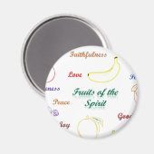 Aimant Fruits de l'Esprit (Recto/Verso)