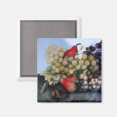 AIMANT FRUITS DE SAISON 1 - RAISONS ET PEARS (Recto/Verso)