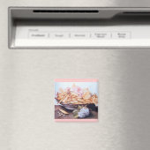 AIMANT FRUITS DE SAISON 6 - HARICOTS ET ROSE (In Situ (Lave-vaisselle))