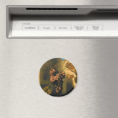 Aimant FRUITS DE SAISON -PROSPÉRITÉ jaune vert (In Situ (Lave-vaisselle))