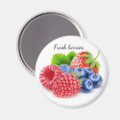 Aimant Fruits frais (Recto/Verso)