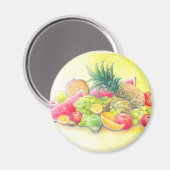 Aimant Fruits heureux (Recto/Verso)